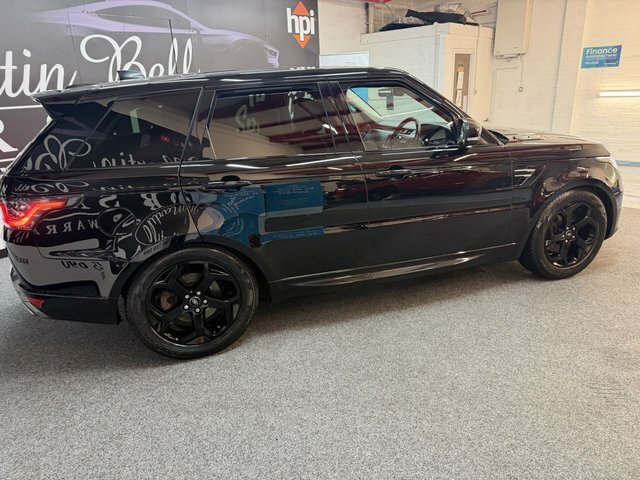 Land Rover Range Rover Sport 3.0 Sdv6 Hse CJ19BAU Black #4