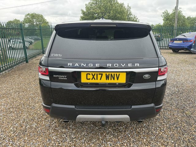 Land Rover Range Rover Sport 3.0 Sdv6 Hse CX17WNV Black #6