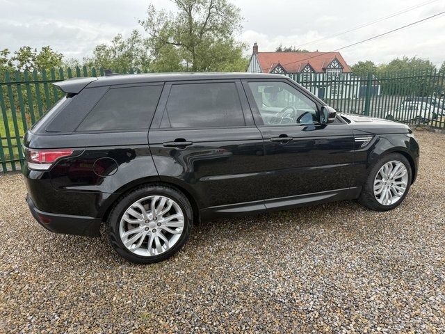 Land Rover Range Rover Sport 3.0 Sdv6 Hse CX17WNV Black #5