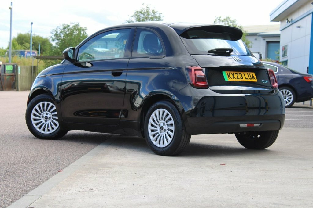 Fiat 500E Hatchback Black #2
