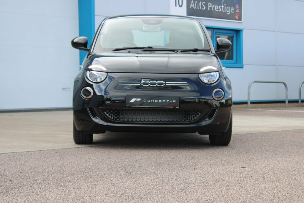 Fiat 500E Hatchback Black #5