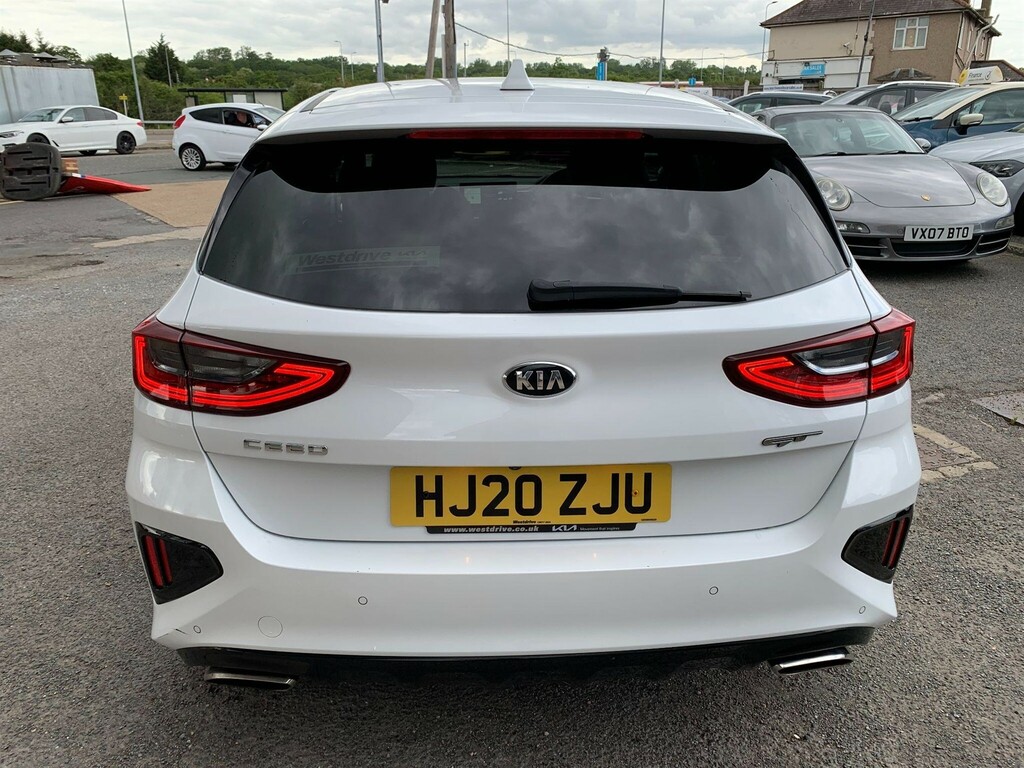 Kia Ceed 1.6 T-gdi Gt Euro 6 Ss White #4