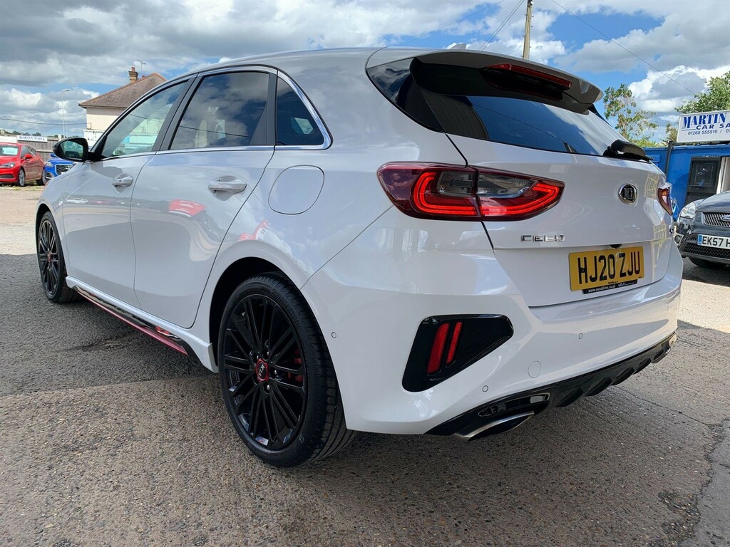 Kia Ceed 1.6 T-gdi Gt Euro 6 Ss White #3