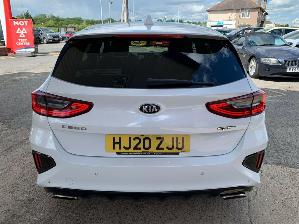 Kia Ceed 1.6 T-gdi Gt Euro 6 Ss White #4