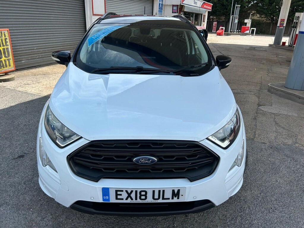 Ford Ecosport St-line White #8