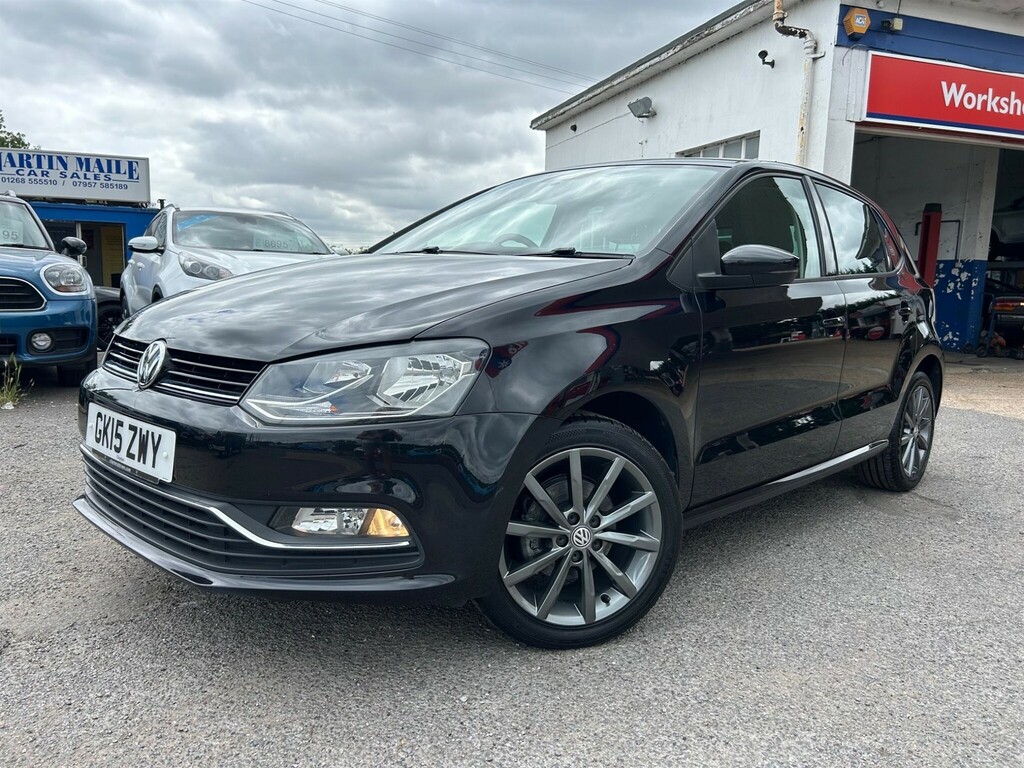 Volkswagen Polo 1.0 Bluemotion Tech Se Design Euro 6 Ss Black