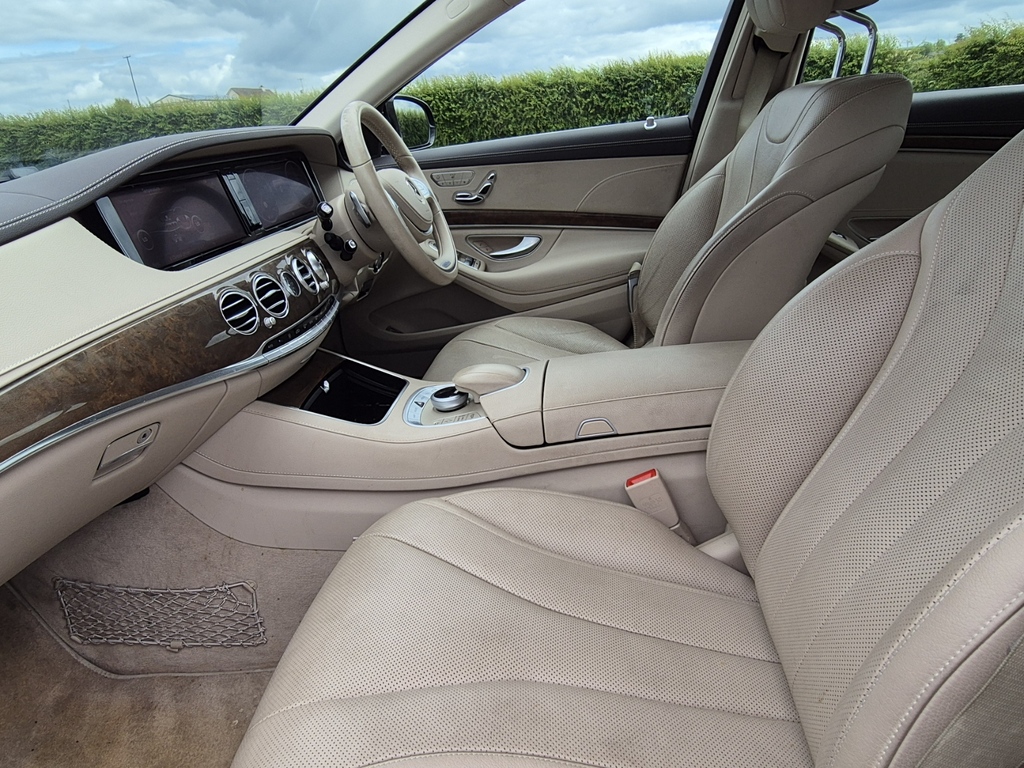 Mercedes-Benz S Class 5.5L S63 Amg White #19