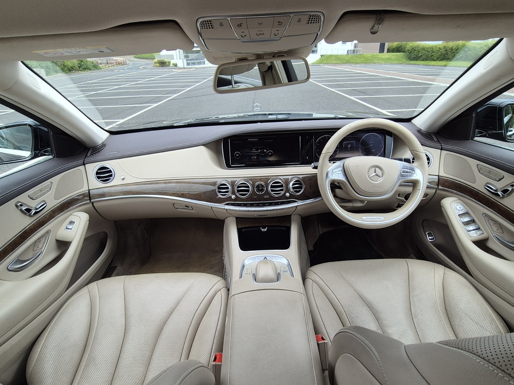 Mercedes-Benz S Class 5.5L S63 Amg White #17