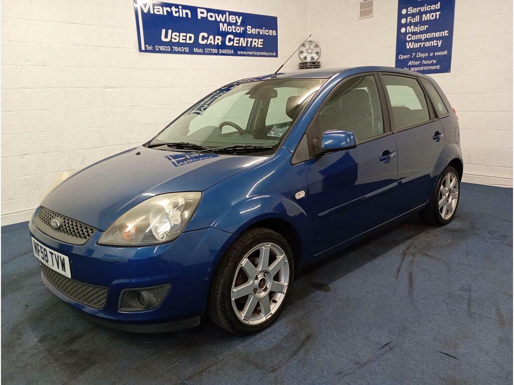 Ford Fiesta 1.25 Zetec Blue Edition Blue