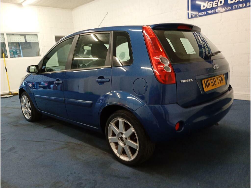 Ford Fiesta 1.25 Zetec Blue Edition Blue #4