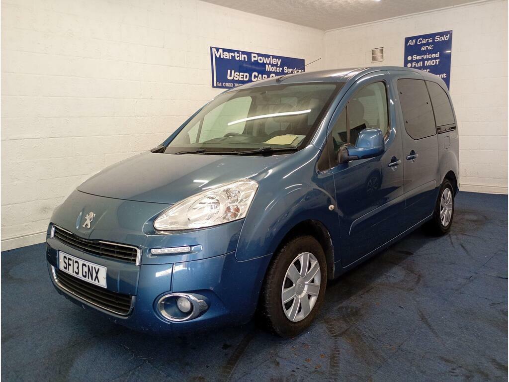 Peugeot Partner Tepee 1.6 Hdi Tepee S Blue