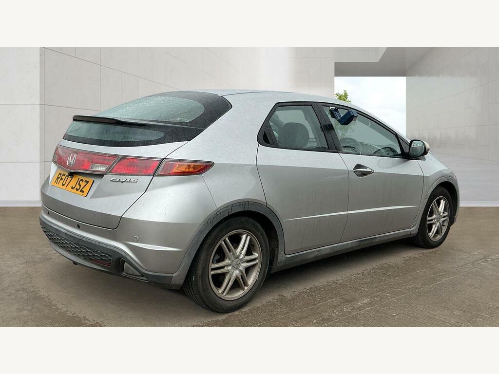 Honda Civic 1.4 I-dsi Se Silver #4