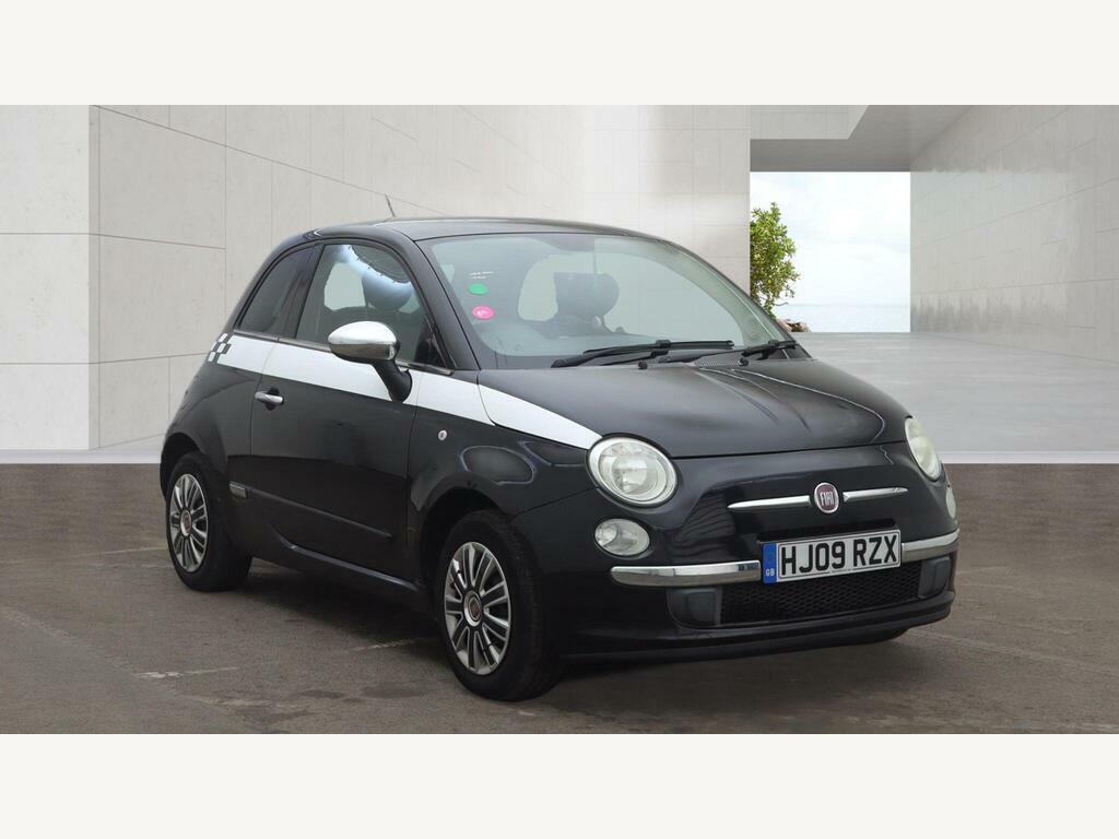 Fiat 500 Hatchback White #8