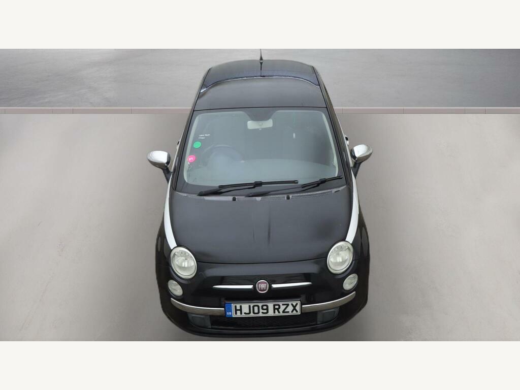 Fiat 500 Hatchback White #7