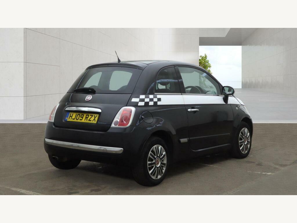 Fiat 500 Hatchback White #9