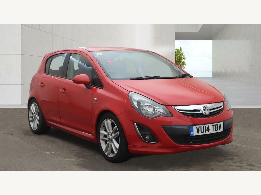 Vauxhall Corsa 1.4 16V Sri Euro 5 Red #4