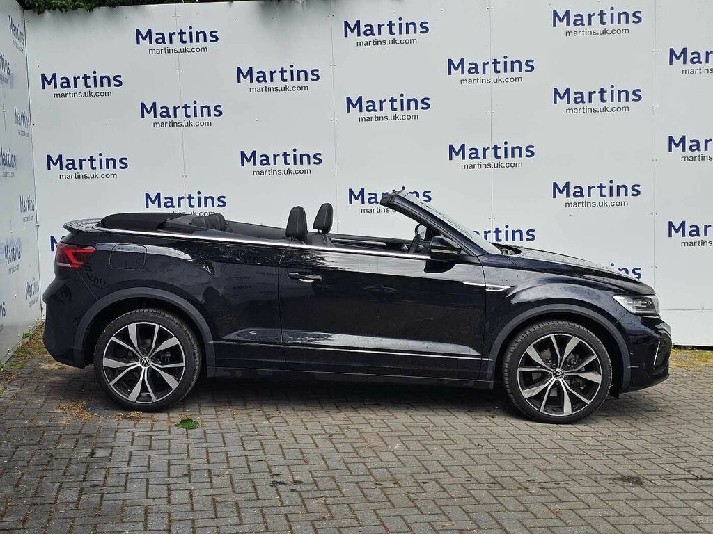 Volkswagen T-Roc 1.5 Tsi R-line Dsg RO75FUV Black #4