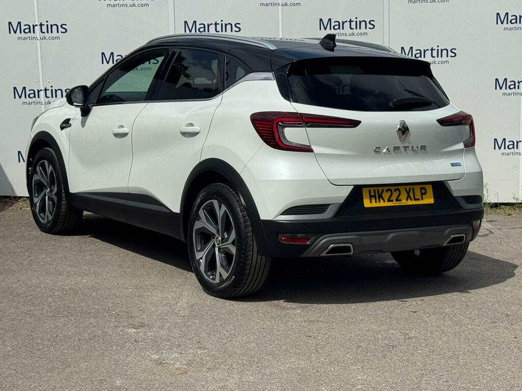 Renault Captur 1.6 E-tech Rs Line Euro 6 Ss HK22XLP White #4