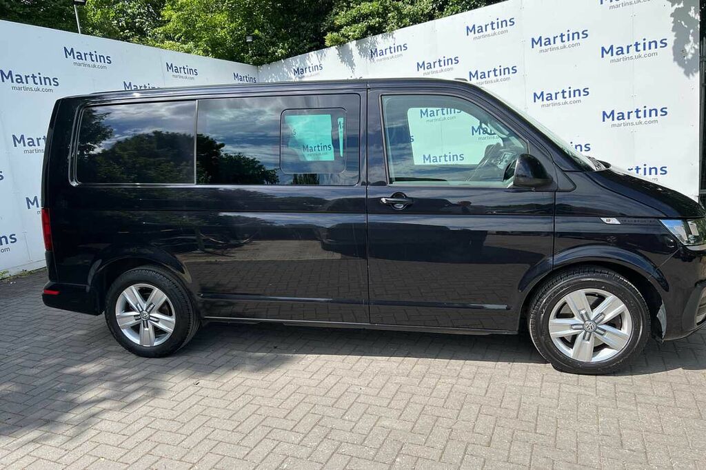 Volkswagen Transporter T32 Kombi Highline Swb 150 Ps 2.0 Tdi 7Sp Dsg Hs PK70XLZ Black #4
