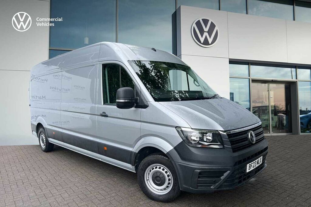 Volkswagen Crafter Cr35 Panel Van Trendline Lwb 177 Ps 2.0 Tdi 8Sp Au Silver