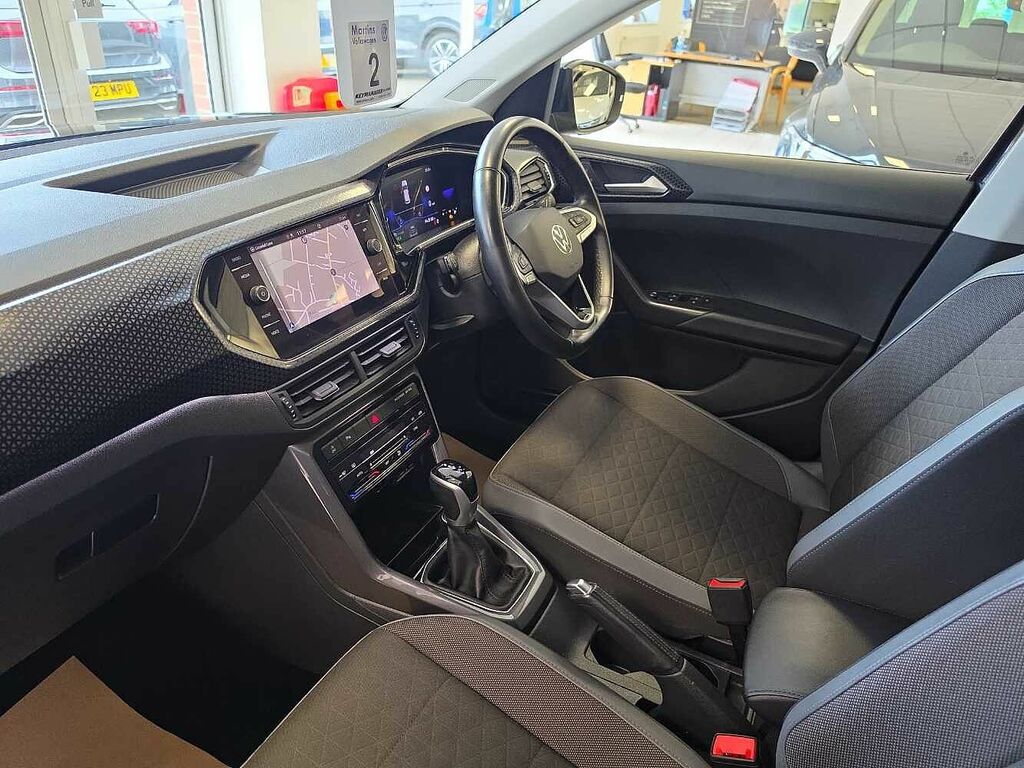 Volkswagen T-Cross 1.5 Tsi Evo Sel Dsg VN73JKX Black #2