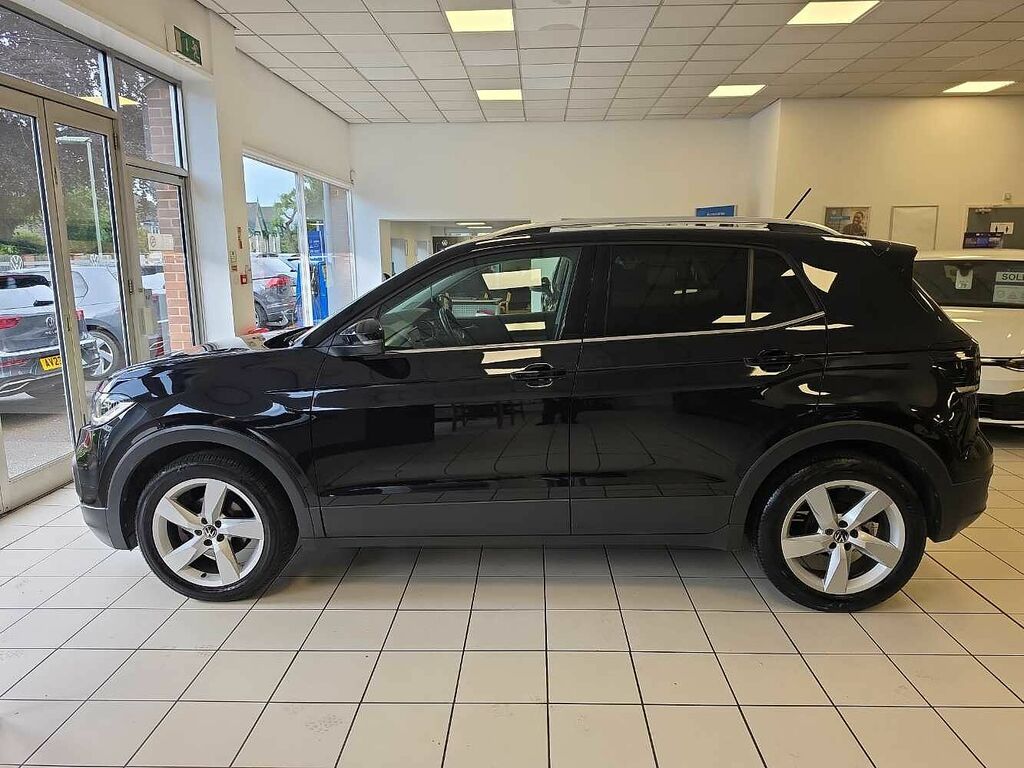 Volkswagen T-Cross 1.5 Tsi Evo Sel Dsg VN73JKX Black #4