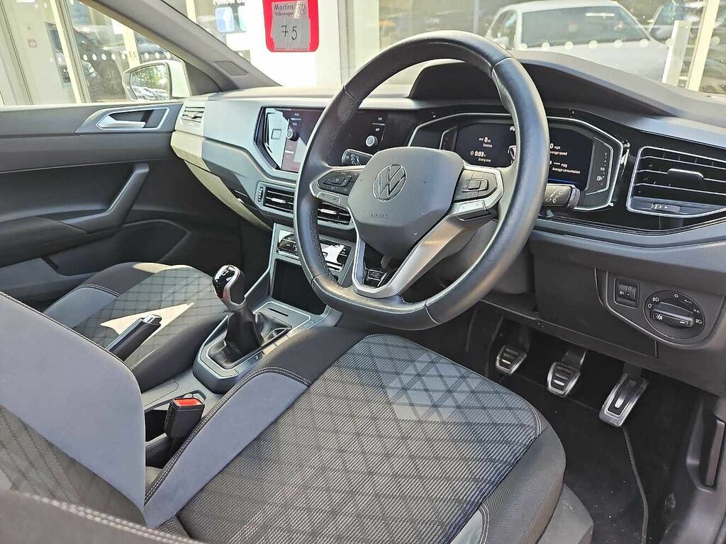 Volkswagen Polo 1.0 Tsi R-line RE24PDU White #6