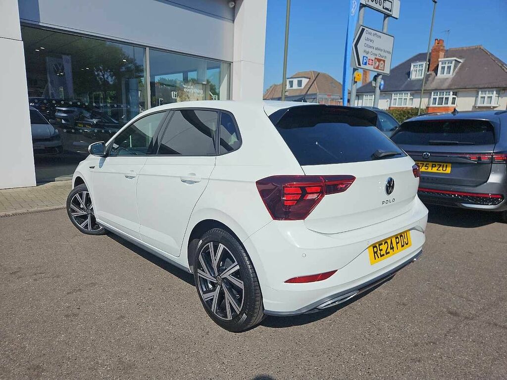 Volkswagen Polo 1.0 Tsi R-line RE24PDU White #3
