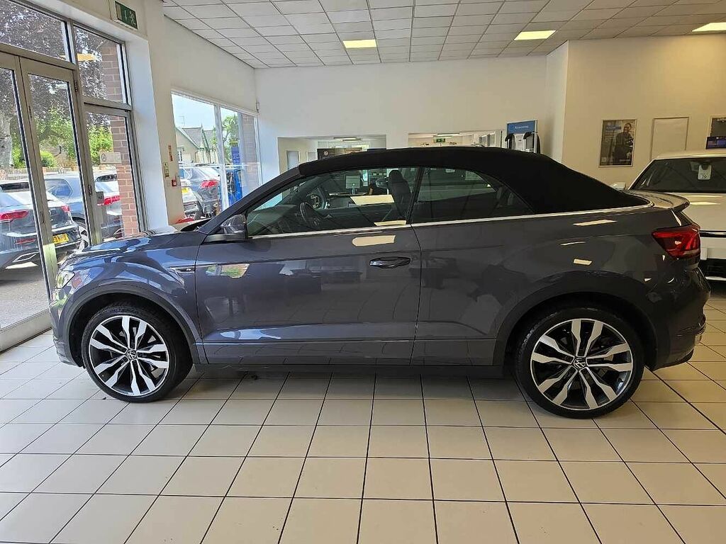 Volkswagen T-Roc 1.5 Tsi R-line Dsg VU71EPZ Grey #4