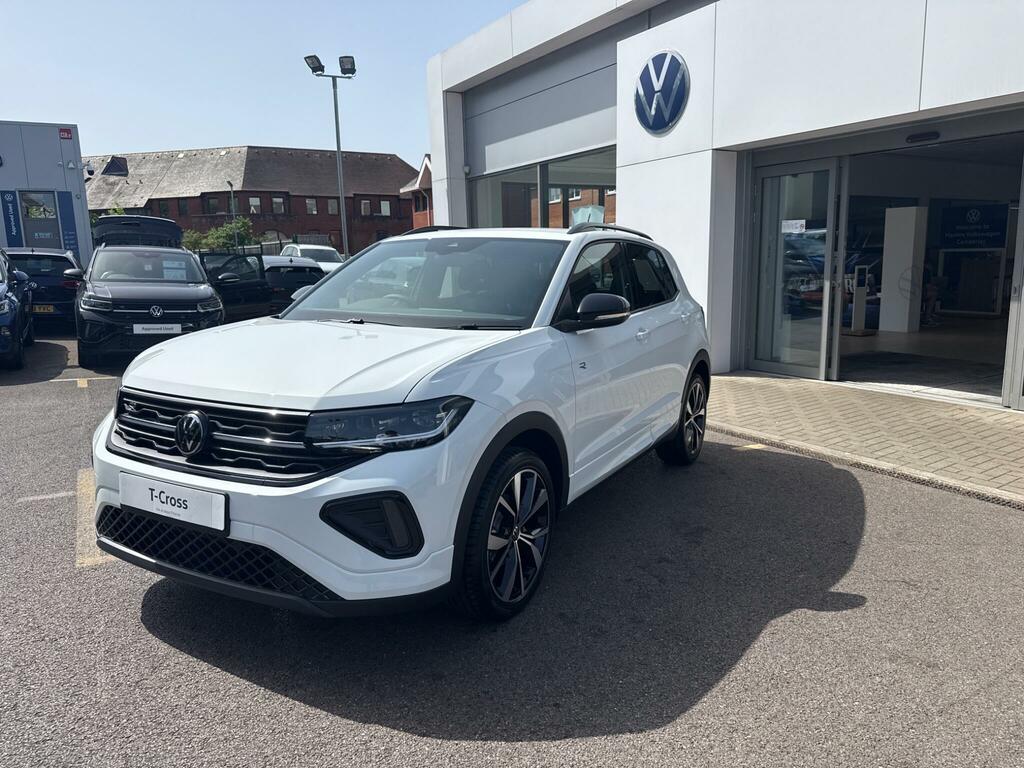 Volkswagen T-Cross 1.0 Tsi Black Edition Dsg Euro 6 Ss White
