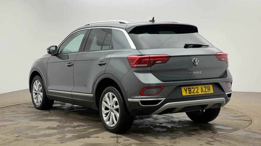 Volkswagen T-Roc 1.5 Tsi Style Dsg YB22AZR Grey #3