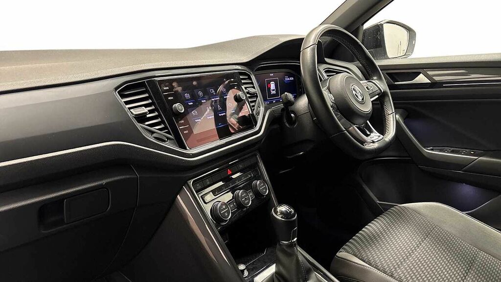 Volkswagen T-Roc 1.5 Tsi Evo R-line SL71GFE White #2