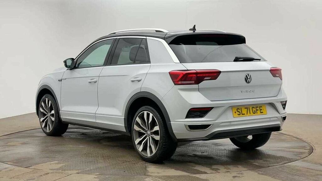 Volkswagen T-Roc 1.5 Tsi Evo R-line SL71GFE White #3