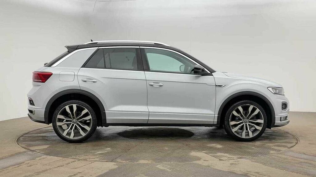 Volkswagen T-Roc 1.5 Tsi Evo R-line SL71GFE White #4