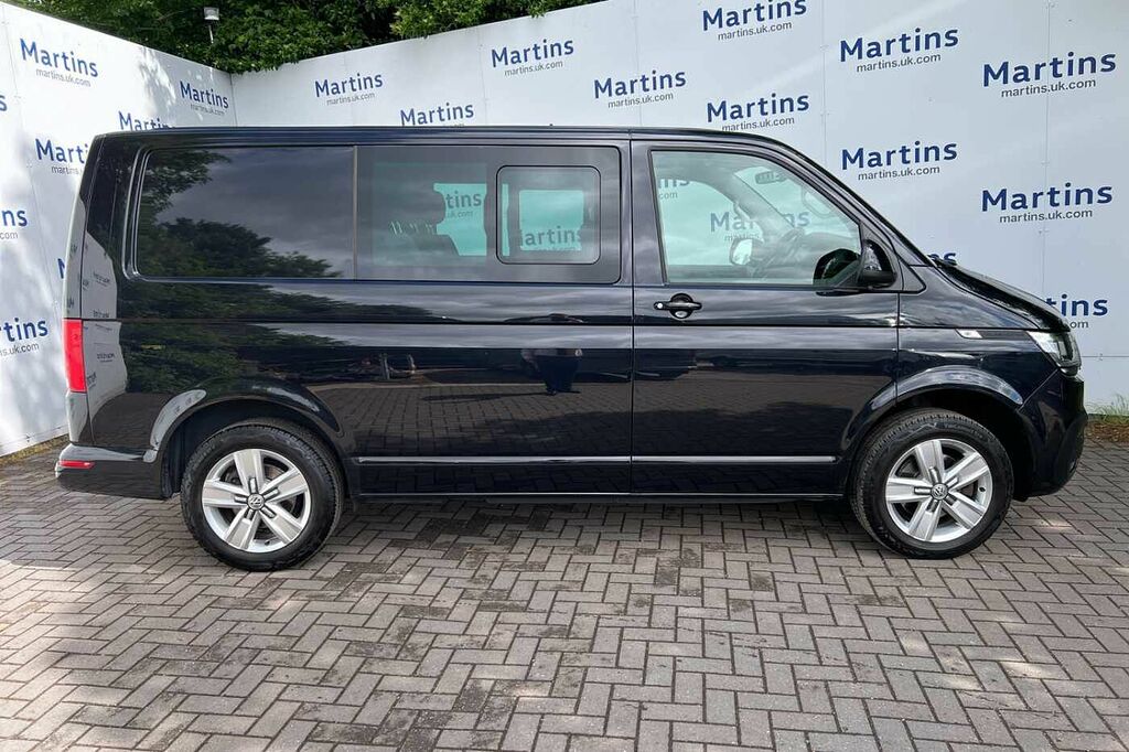 Volkswagen Transporter T30 Kombi Highline Swb 150 Ps 2.0 Tdi 7Sp Dsg App RJ70BHU Black #4