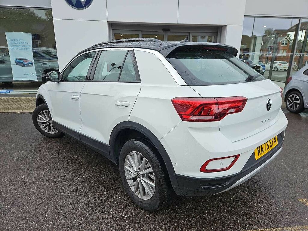 Volkswagen T-Roc 1.5 Tsi Life Dsg RA73EFN White #3