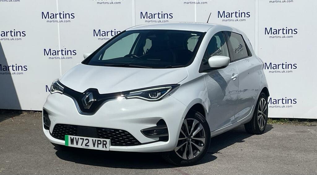 Renault Zoe R135 Ev50 52Kwh Gt Line Rapid Charge White #3