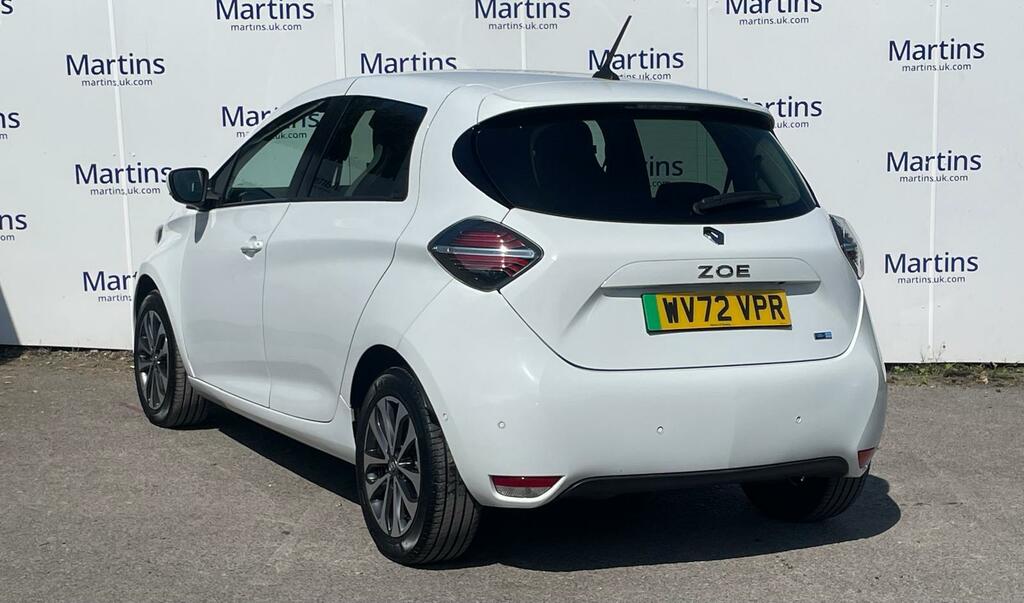 Renault Zoe R135 Ev50 52Kwh Gt Line Rapid Charge White #4