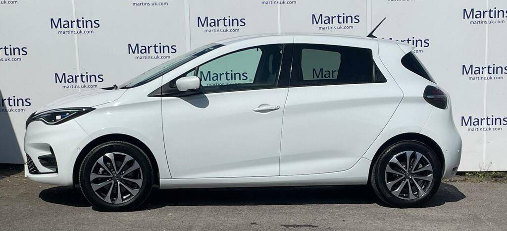 Renault Zoe R135 Ev50 52Kwh Gt Line Rapid Charge White #5