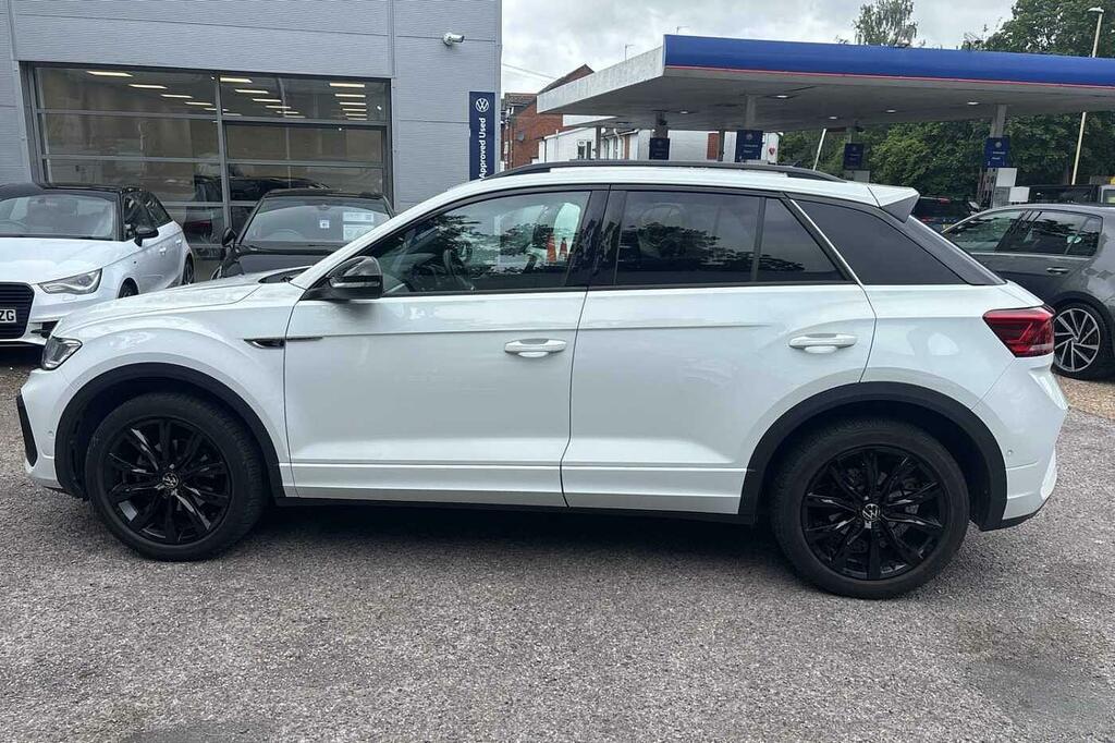 Volkswagen T-Roc 1.5 Tsi R-line Dsg Black Design Pack Rear Ca PN73XDX White #4
