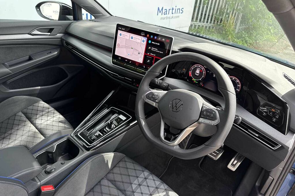 Volkswagen Golf 1.5 Etsi 150 Black Edition Dsg RO26XKV Blue #6