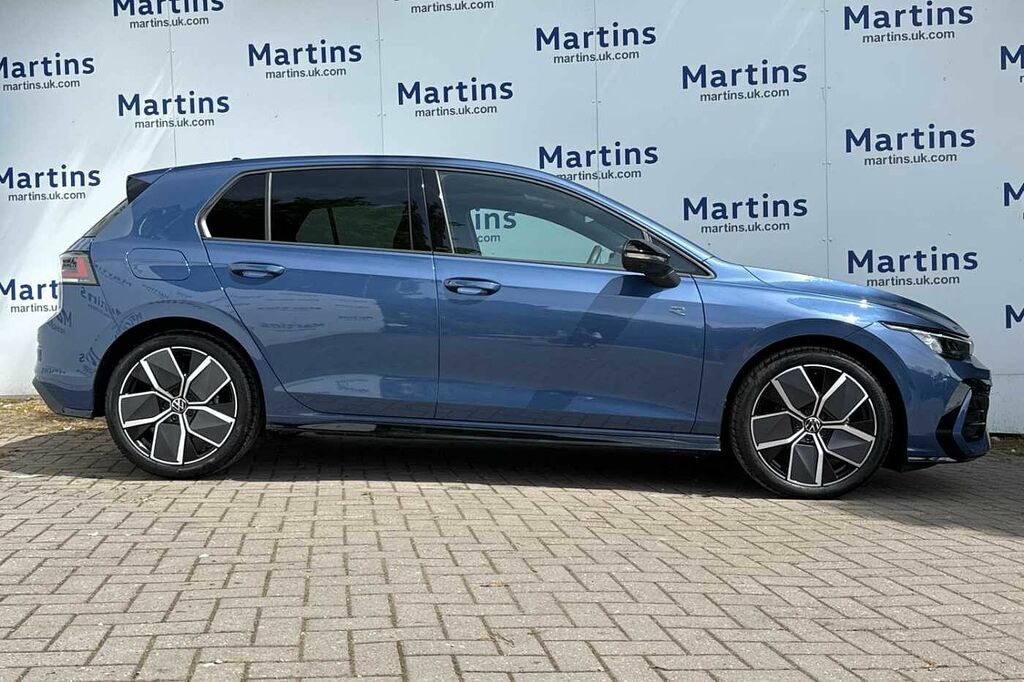 Volkswagen Golf 1.5 Etsi 150 Black Edition Dsg RO26XKV Blue #4
