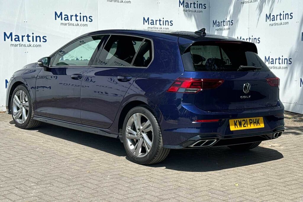 Volkswagen Golf 2.0 Tdi 150 R-line Dsg KW21PHK Blue #3