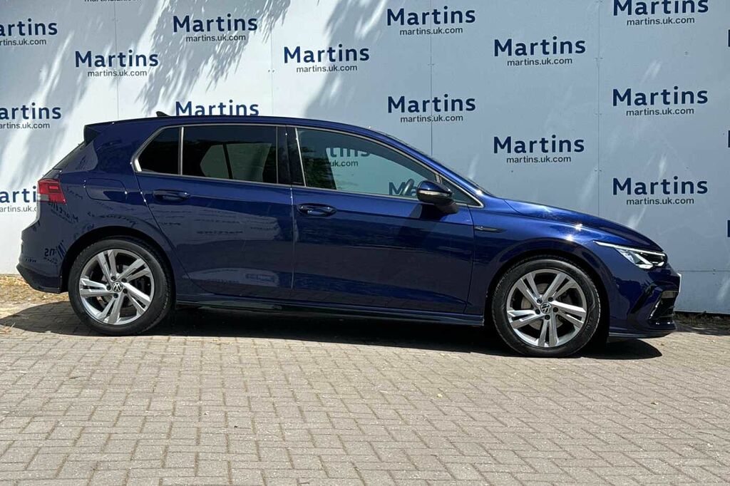 Volkswagen Golf 2.0 Tdi 150 R-line Dsg KW21PHK Blue #4