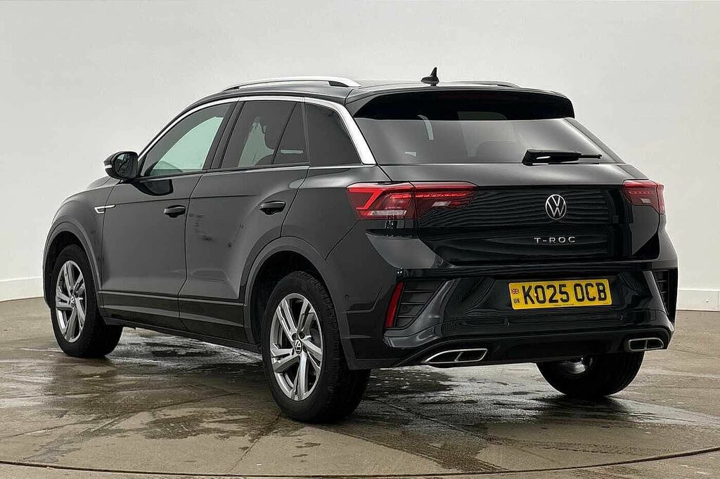 Volkswagen T-Roc 1.5 Tsi R-line Dsg Black #3