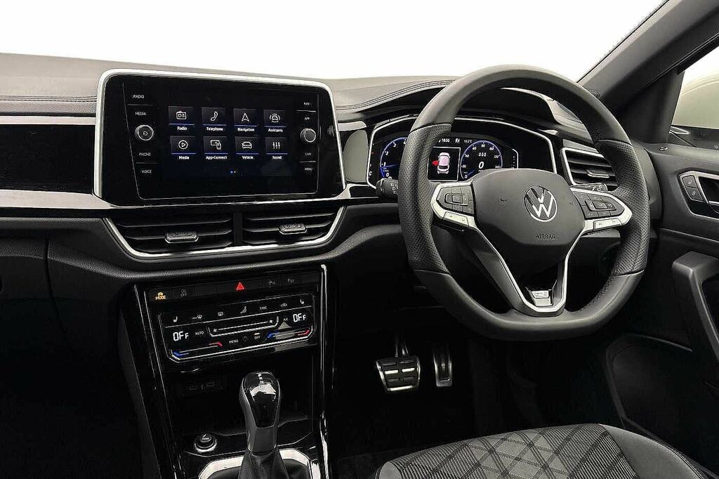 Volkswagen T-Roc 1.5 Tsi R-line Dsg Grey #2