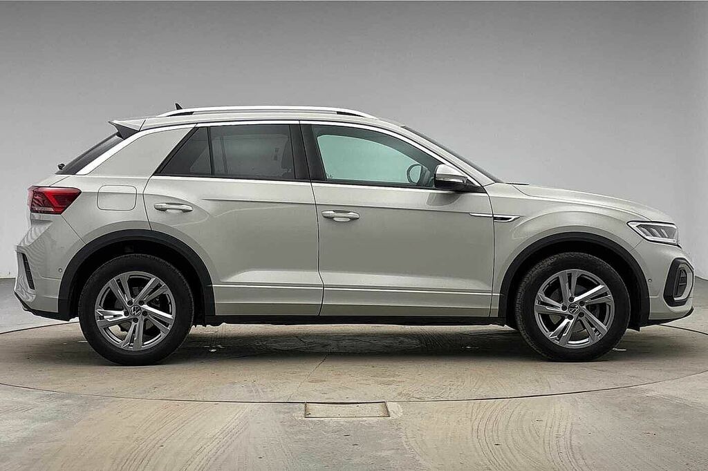 Volkswagen T-Roc 1.5 Tsi R-line Dsg Grey #4