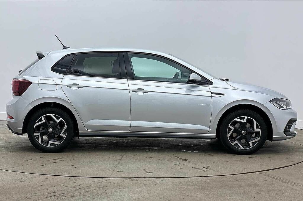 Volkswagen Polo 1.0 Tsi 115 R-line Dsg DA75RZU Silver #4