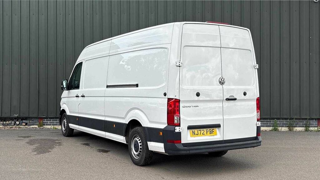 Volkswagen Crafter Cr35 Panel Van Trendline Lwb 140 Ps 2.0 Tdi 6Sp Ma White #3
