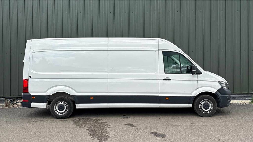 Volkswagen Crafter Cr35 Panel Van Trendline Lwb 140 Ps 2.0 Tdi 6Sp Ma White #4